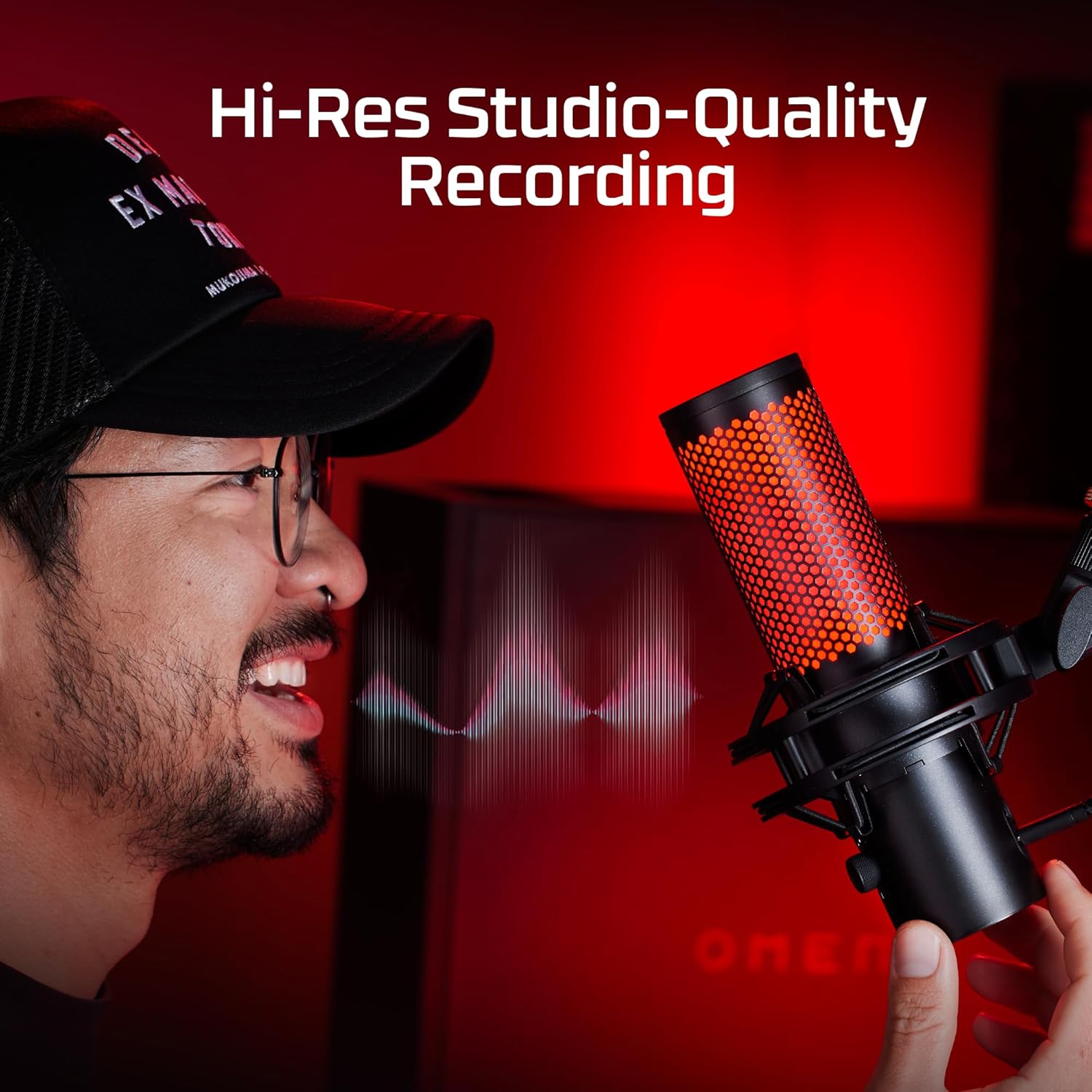 Buy Cashtro Ltd,HyperX QuadCast 2 USB Microphone Black & Red – 24-bit/96kHz Gaming Mic with Tap-to-Mute, Shock Mount & Four Polar Patterns - Gadcet UK | UK | London | Scotland | Wales| Near Me | Cheap | Pay In 3 | Microphone